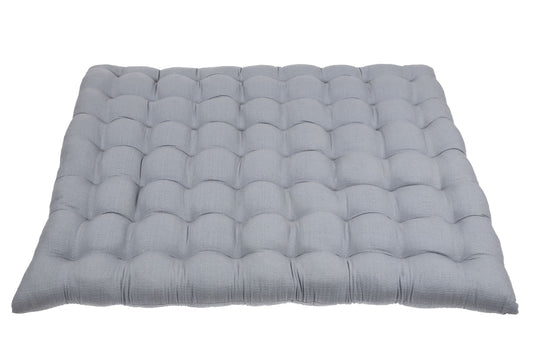 Zabuton Naturbaumwolle 65x85 cm (grau)